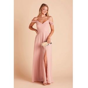 BIRDY GREY DEVIN CONVERTIBLE DRESS
CHIFFON DUSTY ROSE w/ SLIT